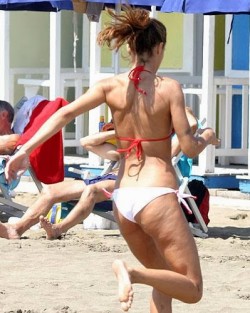 elisabetta canalis cellulite